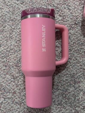 Stanley Pink Insulated Travel Mug with Handle